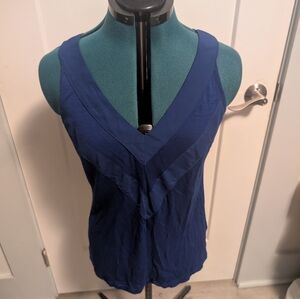 Cobalt Blue Banana Republic Tank Fall 2013